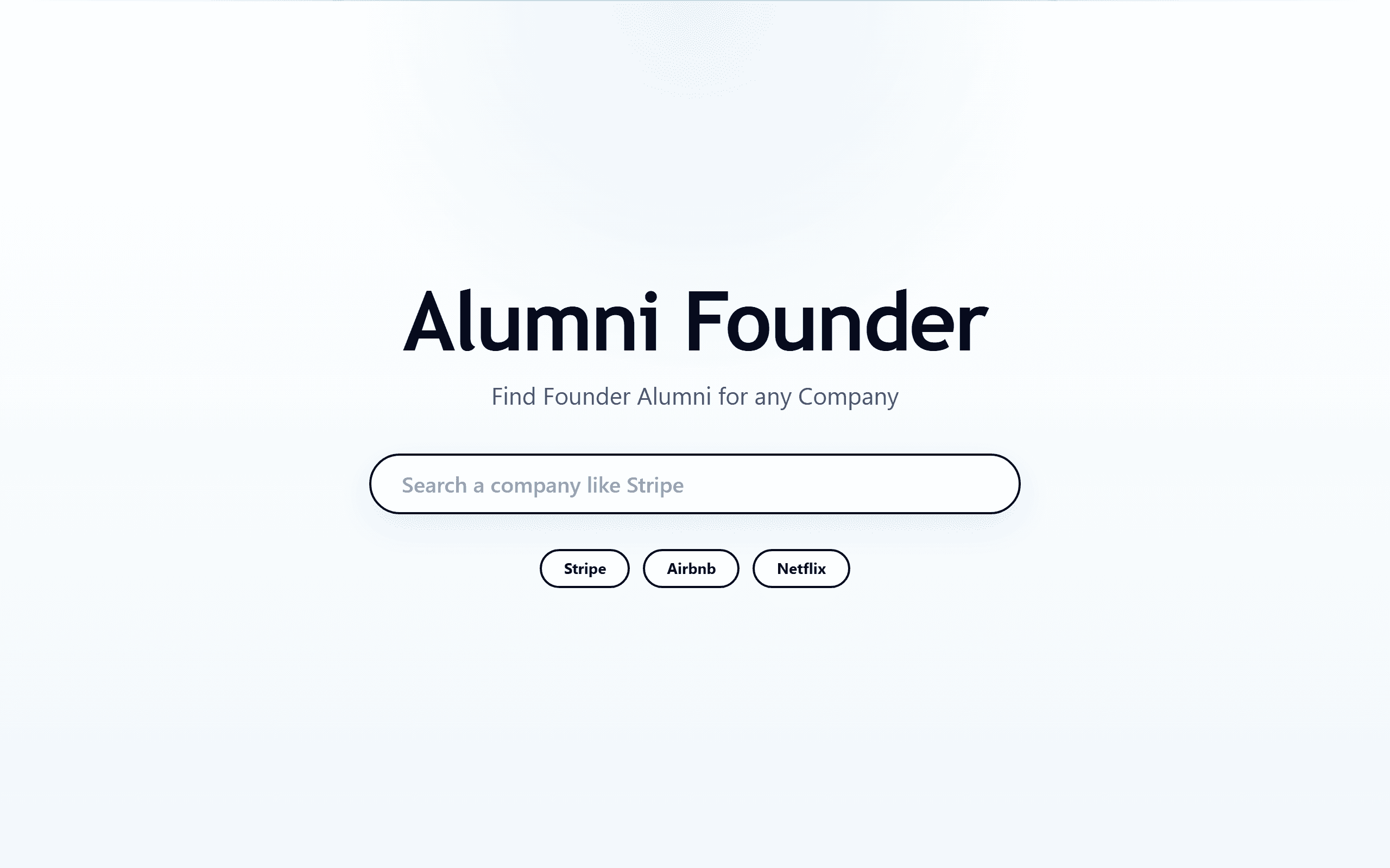 Alumni Founder preview